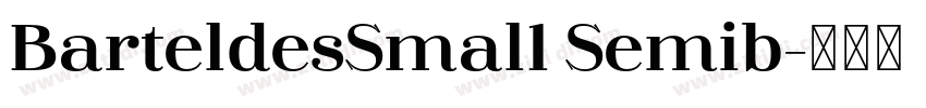 BarteldesSmal1 Semib字体转换